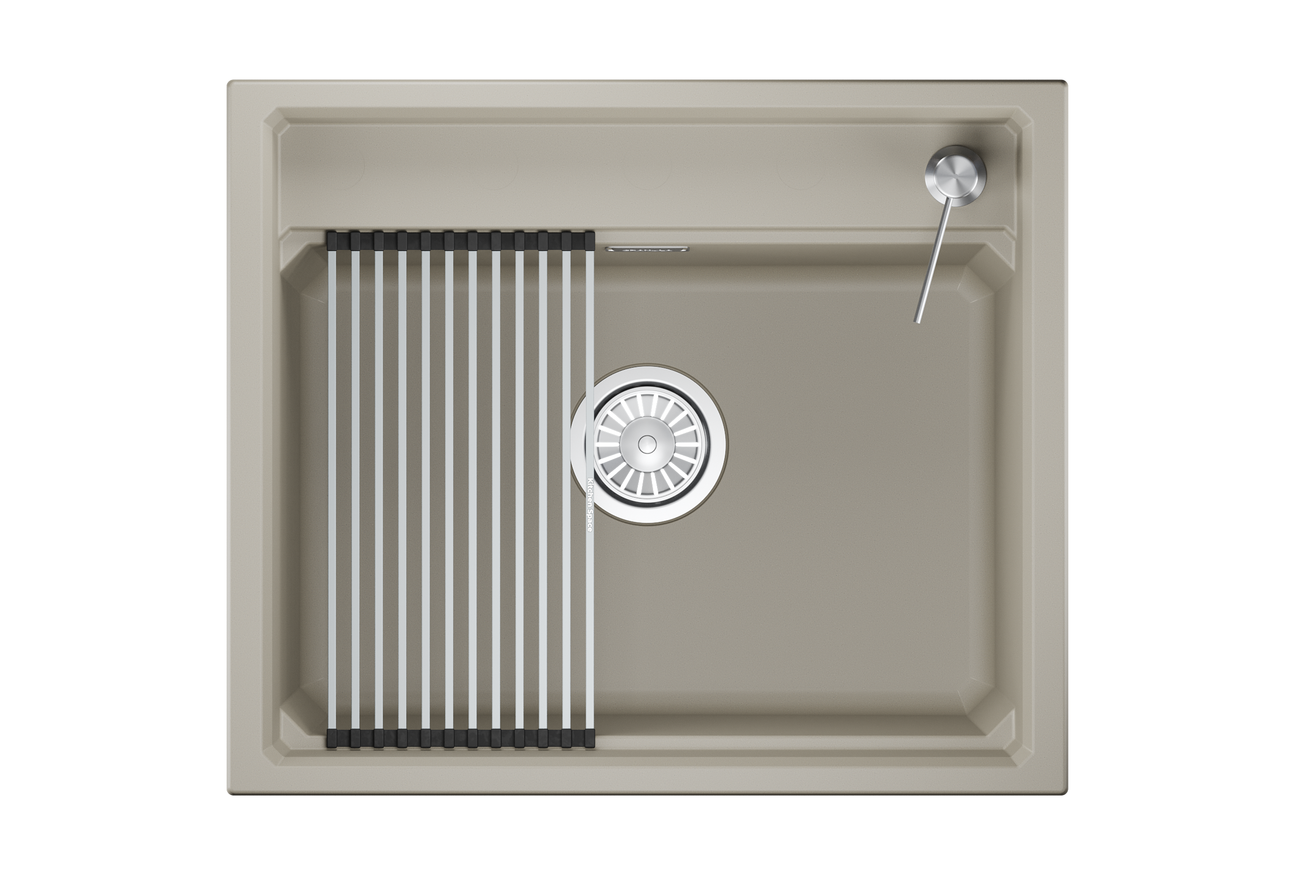 6003i, КРЕМАН, кухонная мойка, кварц KITCHEN SPACE